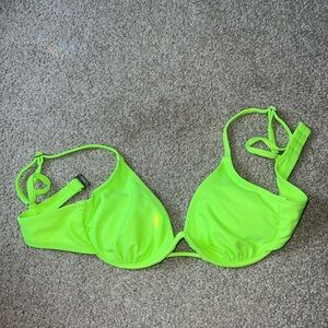 Neon Green Bikini Top